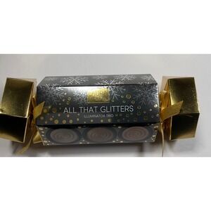 Laura Geller All That Glitters Illuminator Trio Baked Glow Makeup Gift Set